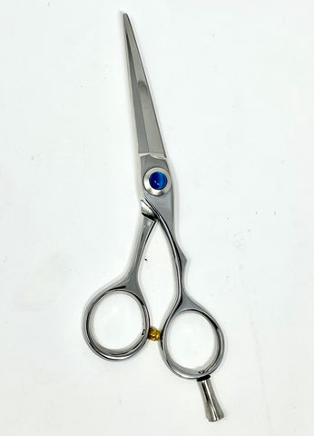 5.5" ICON Chrome "The Basic Detailer" Point Cutting Shears ICT-196 5.5" ICON Chrome "The Basic Detailer" Point Cutting Shears ICT-196