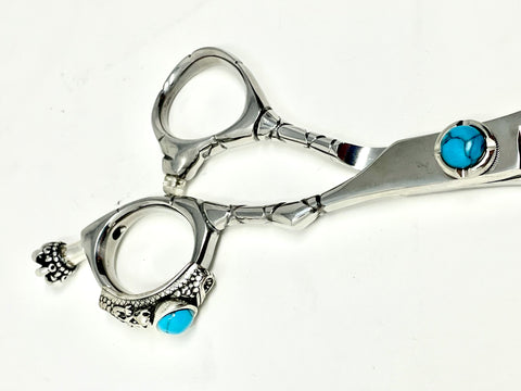 5.5" ICON Crown Handle Chrome Shears ICT-704 5.5" ICON Crown Handle Chrome Shears ICT-704