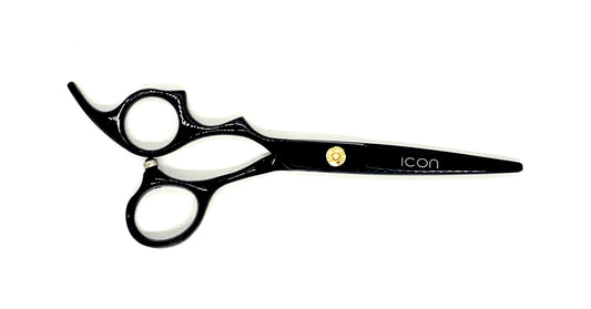 ICJ-109 LEFT HANDED 5.5" ICON Black Titanium Coated Shears