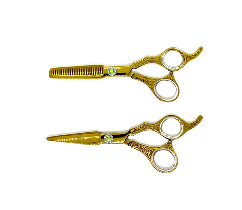 NEW * DESTINY SHEAR SET IN GOLD 6.0 ICT-108 NEW * DESTINY SHEAR SET IN GOLD 6.0 ICT-108