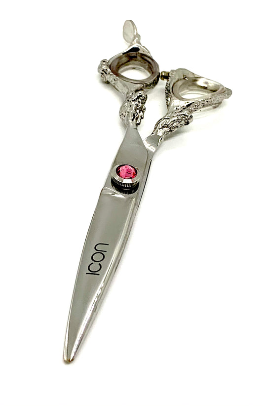 6.0" ICON Dragon Handle Chrome Shears ICT-1100