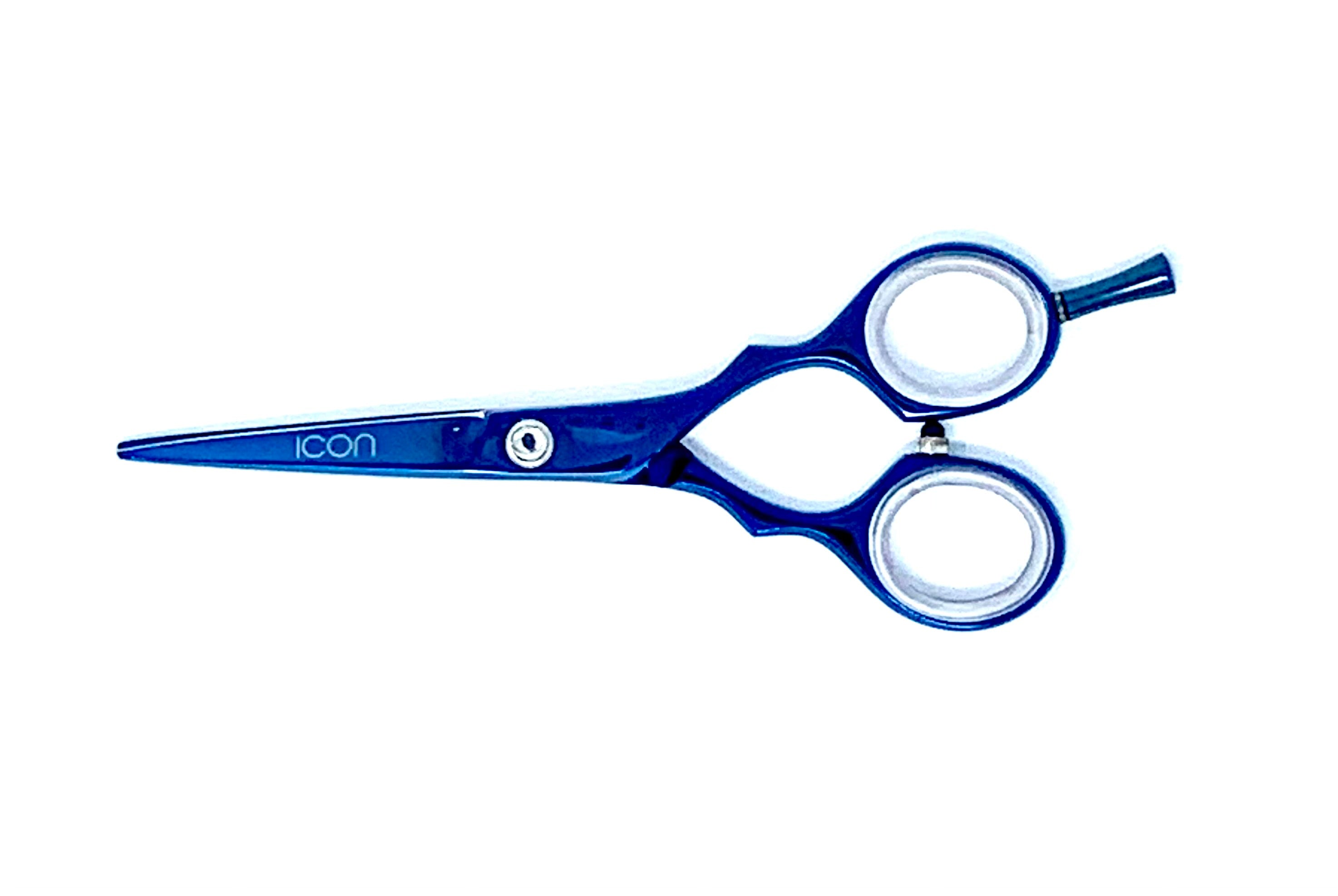 blue detailer point cutting shears straight handle hairstylist barber scissors blue detailer point cutting shears straight handle hairstylist barber scissors
