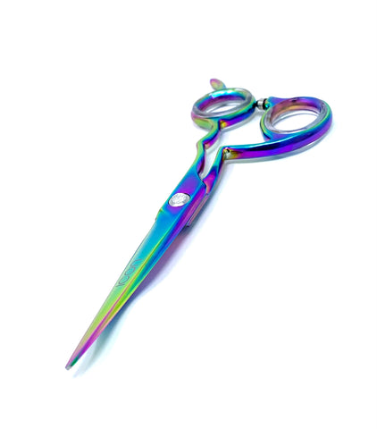 5.5" ICON Multi-Color Titanium Point Cutting Shears Lightweight ICT-164 5.5" ICON Multi-Color Titanium Point Cutting Shears Lightweight ICT-164