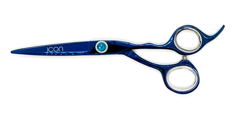 blue blade 6" six inch hair shears cosmetology salon stylist scissors blue blade 6" six inch hair shears cosmetology salon stylist scissors