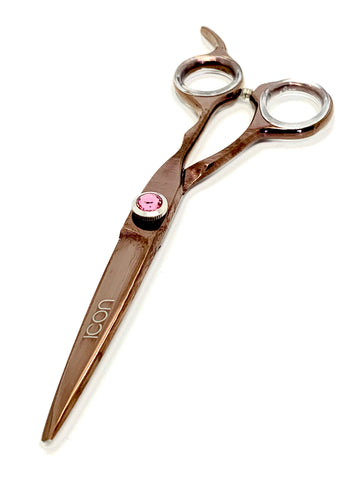 6" ICON Rose Gold Titanium Shears ICT-201 6" ICON Rose Gold Titanium Shears ICT-201