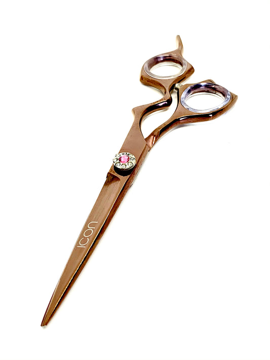 6.5 ICON Rose Gold Titanium Coated Shears ICT-300