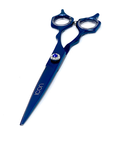 7" ICON Blue Titanium Coated Speed Cutting Shears ICT-99 7" ICON Blue Titanium Coated Speed Cutting Shears ICT-99