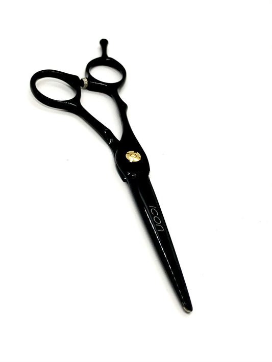 ICJ-104 LEFT HANDED 6" ICON Black Titanium Coated Shears