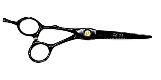 ICJ-104 LEFT HANDED 6" ICON Black Titanium Coated Shears