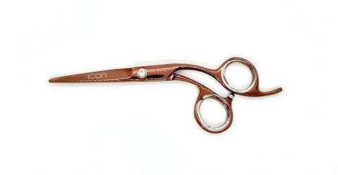 5.5" ICON Rose Gold Titanium Crane Shears ICT-163 5.5" ICON Rose Gold Titanium Crane Shears ICT-163