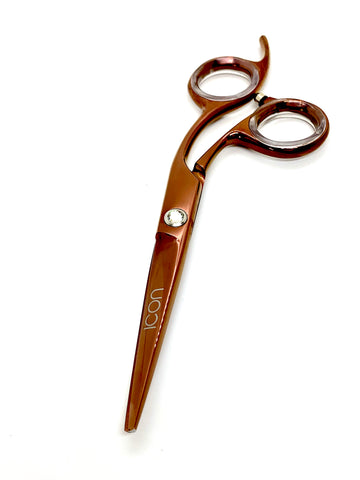 5.5" ICON Rose Gold Titanium Crane Shears ICT-163 5.5" ICON Rose Gold Titanium Crane Shears ICT-163