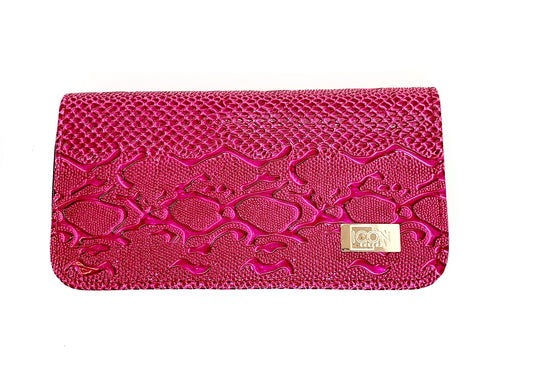 icon pink professional 4 four shear case cosmetology salon stylist zipper