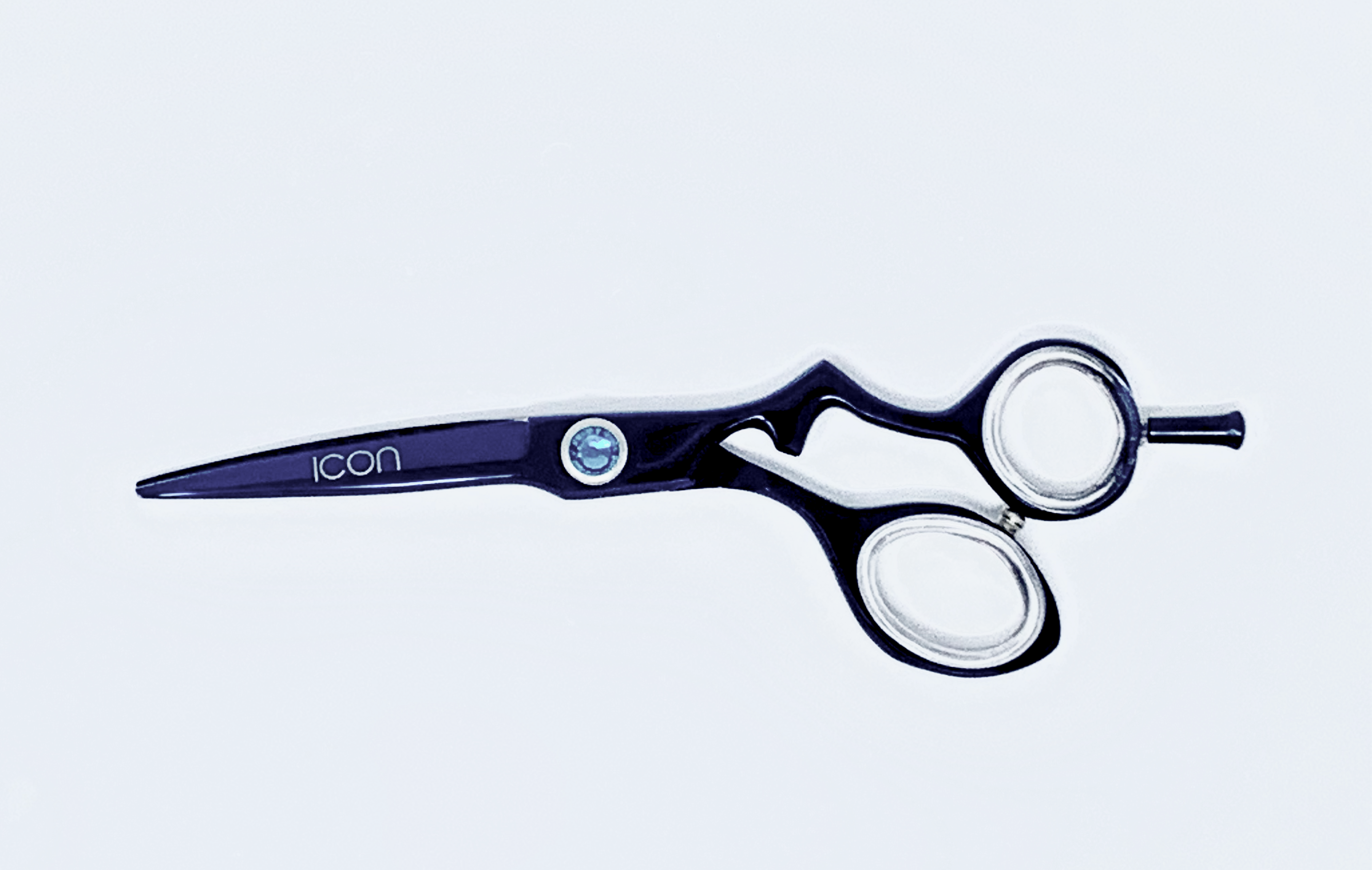 purple offset handle hair shears cosmetology salon stylist scissors purple offset handle hair shears cosmetology salon stylist scissors