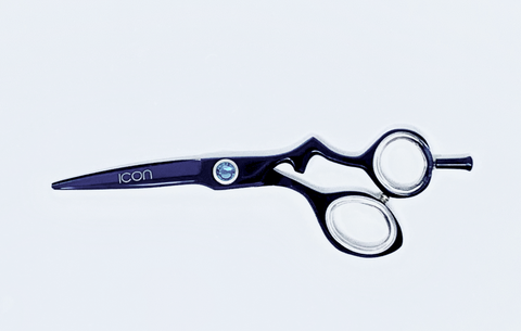 purple offset handle hair shears cosmetology salon stylist scissors purple offset handle hair shears cosmetology salon stylist scissors