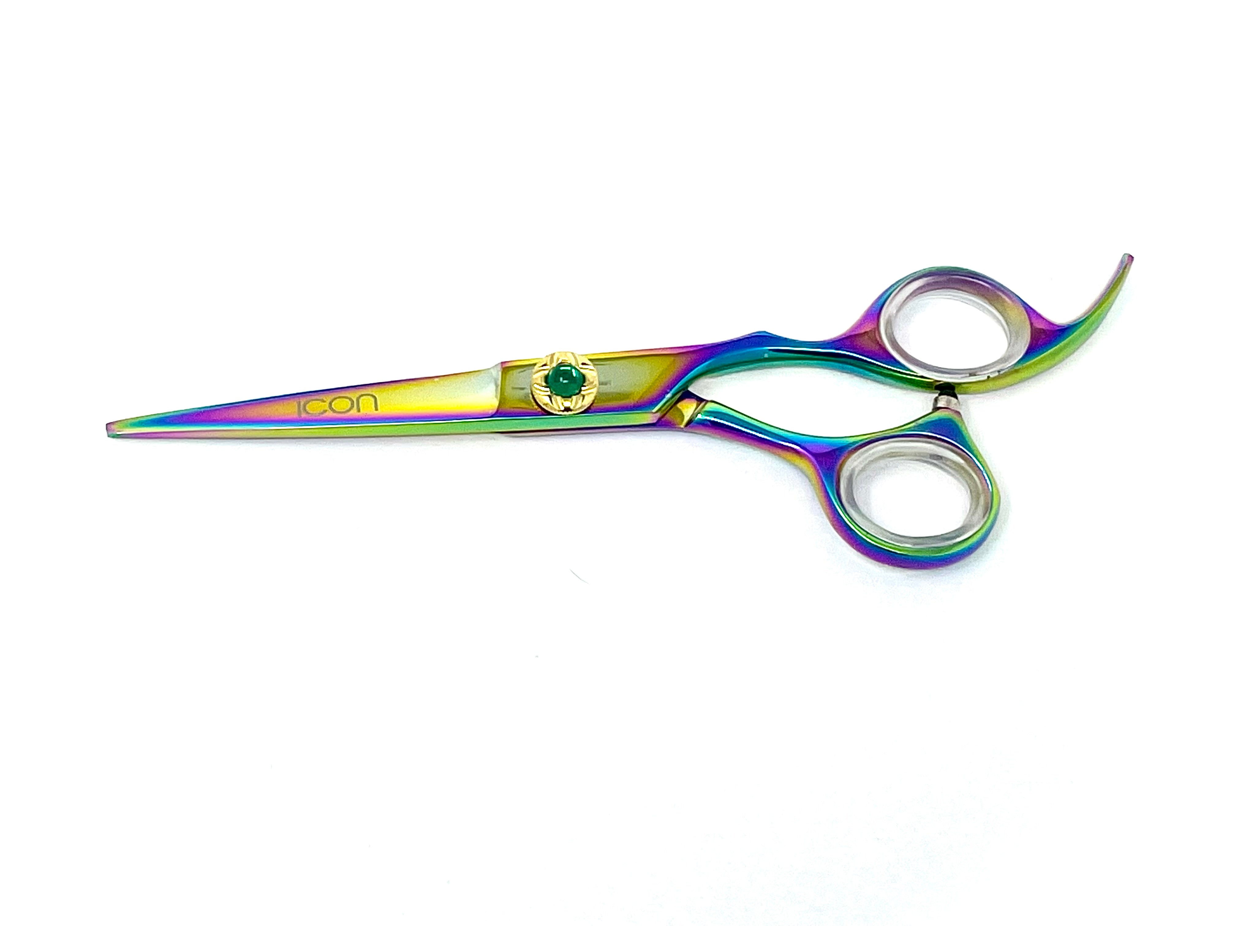 multi colorful titanium hair shears blade cosmetology salon stylist scissors multi colorful titanium hair shears blade cosmetology salon stylist scissors