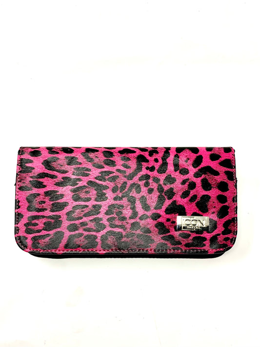 icon professional hairstyling shear case pink cosmetology salon stylist