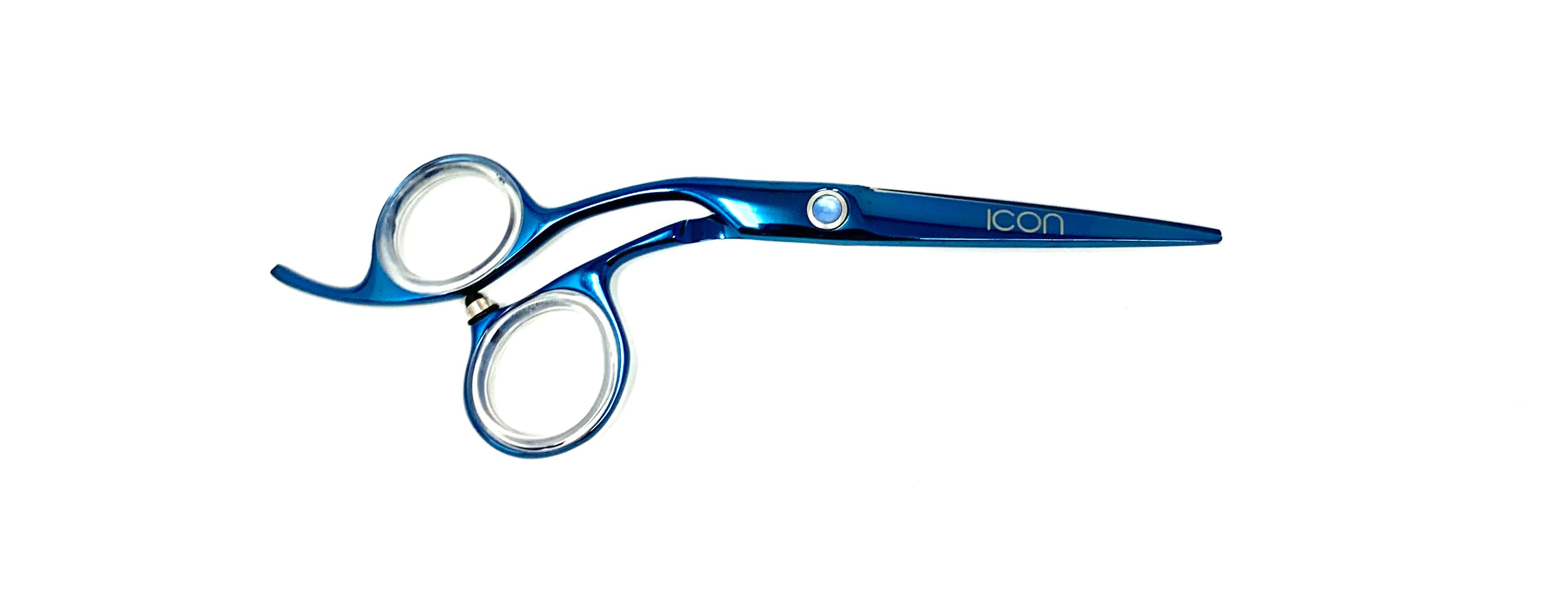 icon blue left handed professional hairstyling crane shears cosmetology salon scissors icon blue left handed professional hairstyling crane shears cosmetology salon scissors