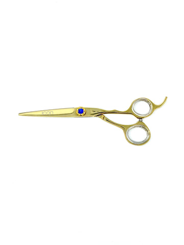 6.0" ICON Gold Professional Hair Cutting Scissors ICT-201 6.0" ICON Gold Professional Hair Cutting Scissors ICT-201