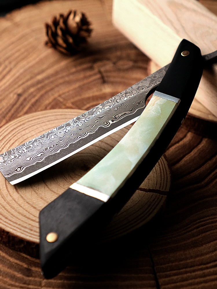 Razor-sharp Damask Knives | Sandalwood Edition