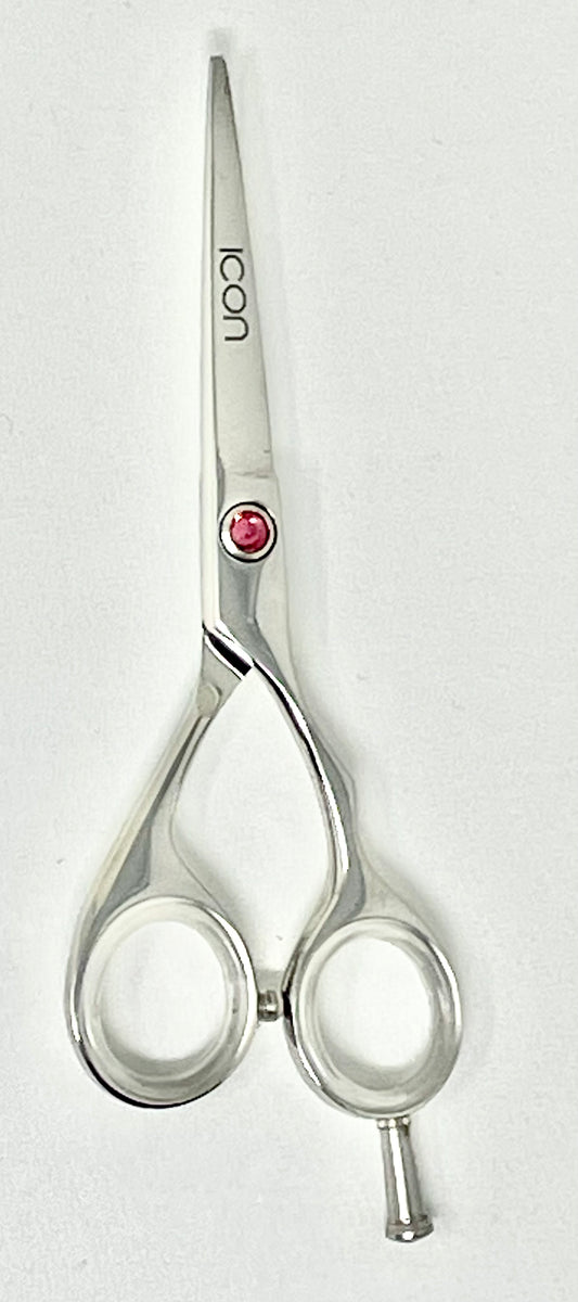 5.0” ICON Chrome Hair Cutting Scissors ICT-112