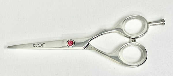 5.0” ICON Chrome Hair Cutting Scissors ICT-112