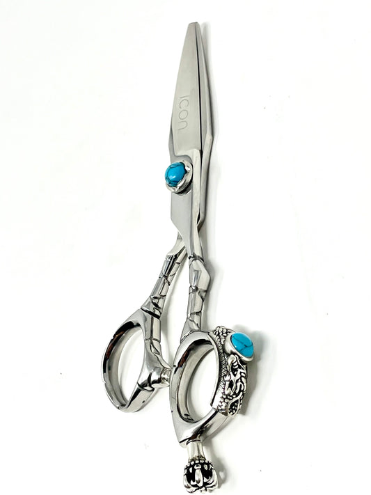 5.5" ICON Crown Handle Chrome Shears ICT-704