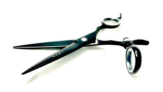 6" ICON BLACK Titanium Swivel Thumb Shears Scissors ICT-125A