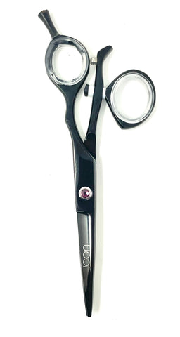 5.5" ICON Black Titanium Swivel Thumb Shears ICT-125