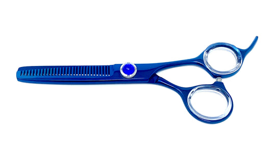 6.0" ICON Blue Titanium Coated Thinning Shears ICT-158T