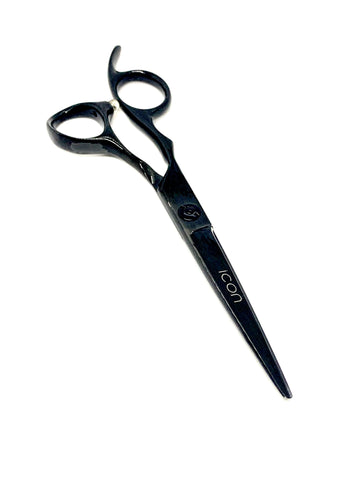 ICJ-102 LEFT HANDED 6.0" ICON Black Titanium Coated Shears