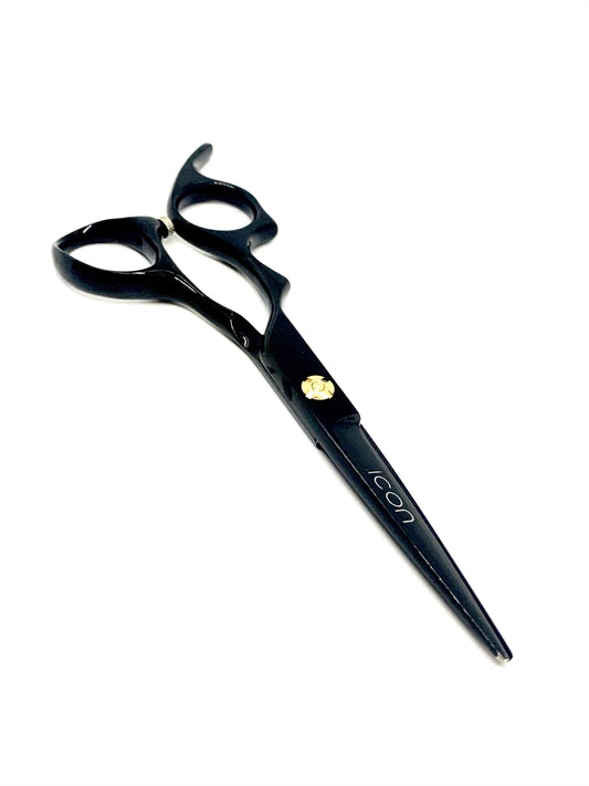 ICJ-109 LEFT HANDED 5.5" ICON Black Titanium Coated Shears