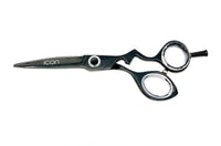 icon black titanium hair shear cosmetology stylist barber salon scissors