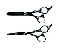 shear sets icon shears hammer set ergonomic design hairstyling salon barber scissors