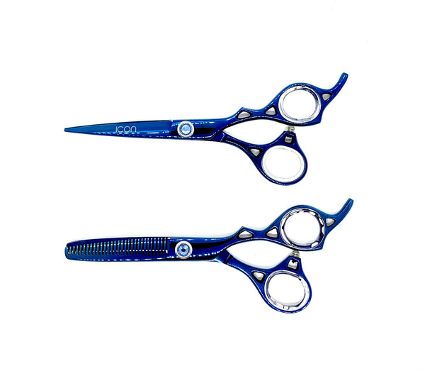 NEW *  THE HAMMER SHEAR SET IN BLUE 6.0 ICT-107