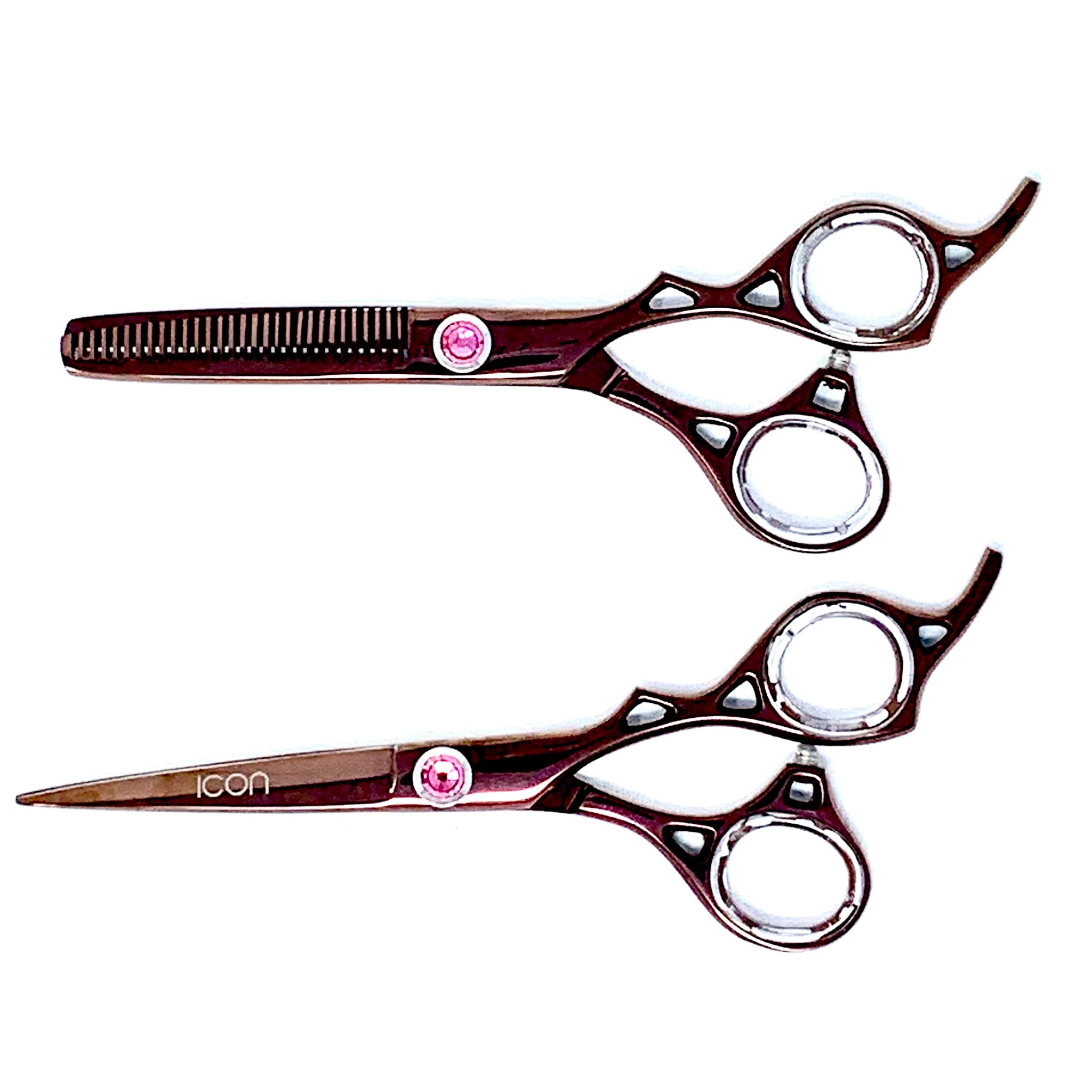 NEW *  THE HAMMER SHEAR SET IN ROSE GOLD 6.0 ICT-107