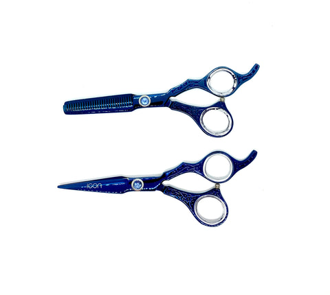 NEW * DESTINY SHEAR SET IN BLUE 6.0 ICT-108