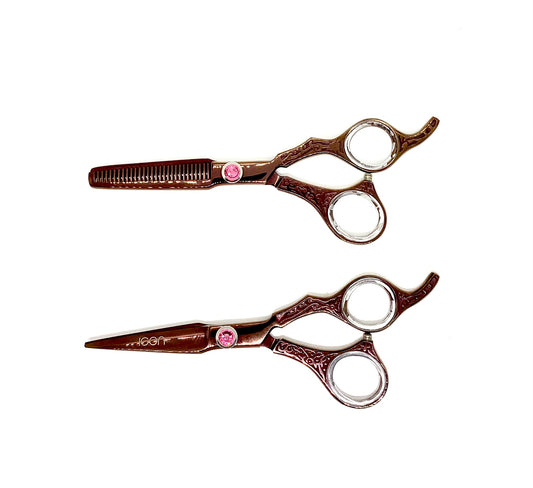 NEW * DESTINY SHEAR SET IN ROSE 6.0 ICT-108