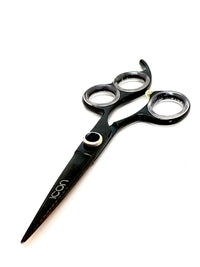 5.5" ICON BLACK Three Ring Hairstyling Scissors ICT-115