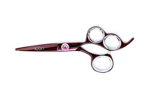 icon rose gold three 3 ring shears hair cosmetology salon hairstylist scissors