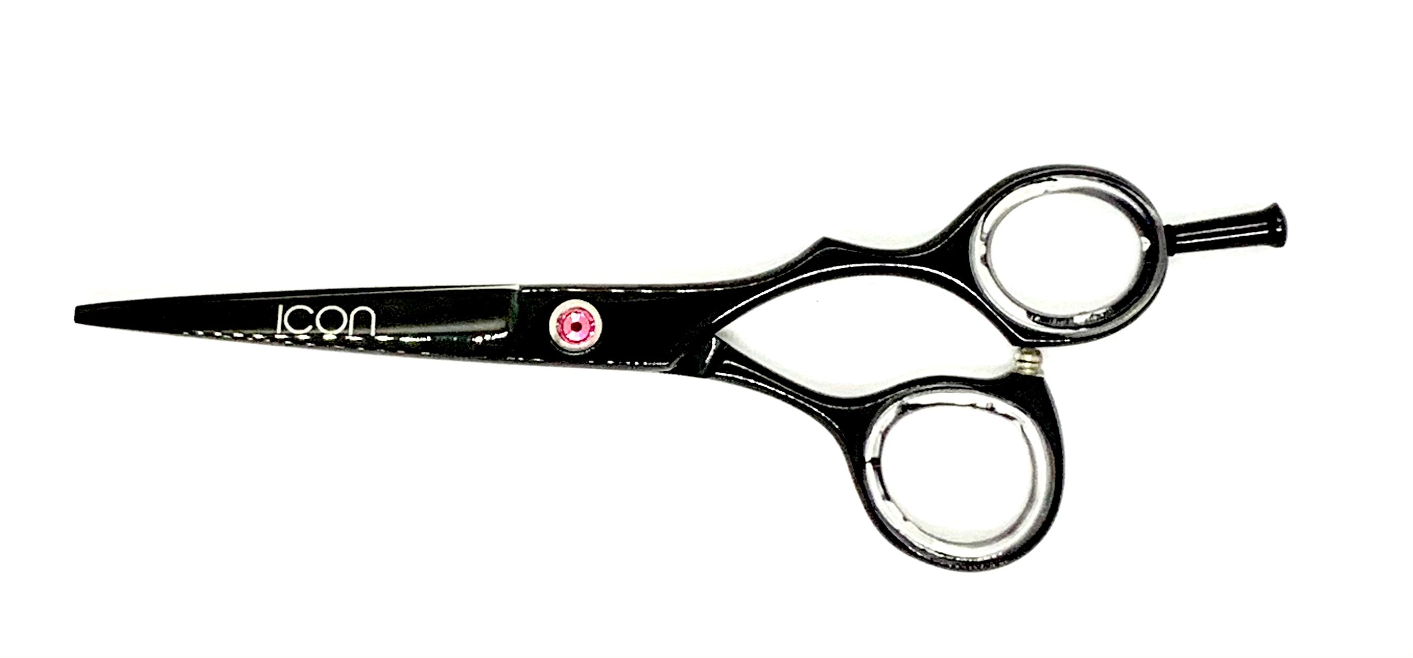 black point cutting hair shears hair salon hairstylist cosmetology scissors