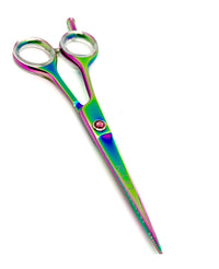 ICT-136 LEFT HANDED 5.5" ICON Multi-Color Titanium Coated Shears