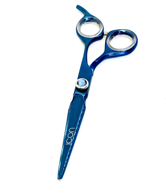 6" ICON Blue Titanium Coated Shears ICT-158A