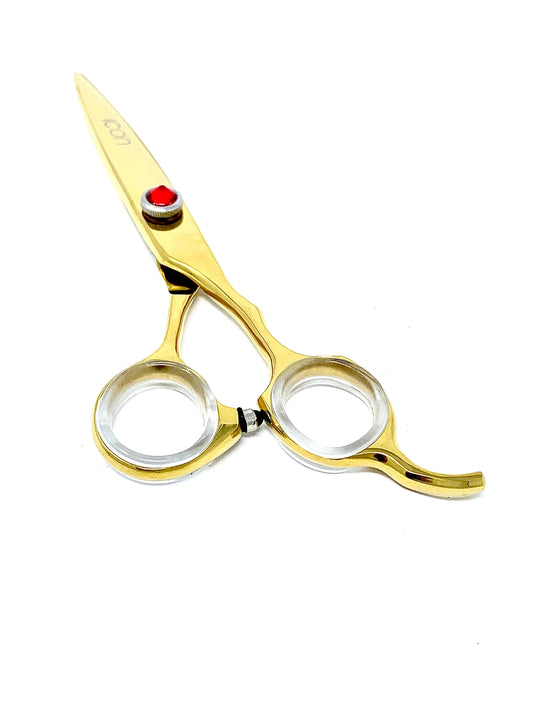 6" ICON Gold Titanium Coated Shears ICT-159