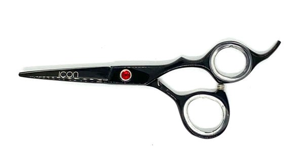 black detailer point cutting cosmetic hair shears scissors