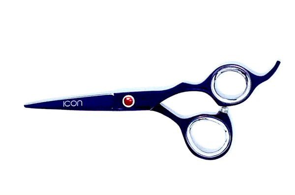 purple point cutting detail cosmetic hair shears scissors