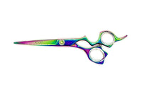 icon multi colorful ergonomic hairstyling shears handcrafted scissors pet grooming