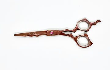 rose gold unique handle handle shears cosmetology salon stylist scissors