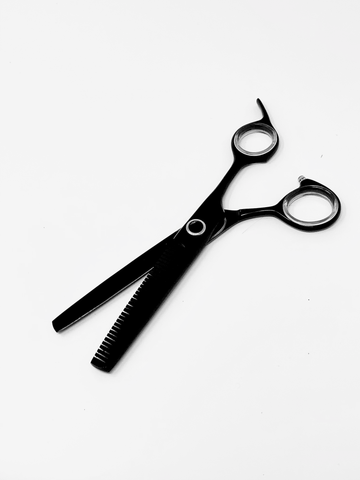 6.5" ICON Black Titanium Coated Thinning Shears ICT-158AT