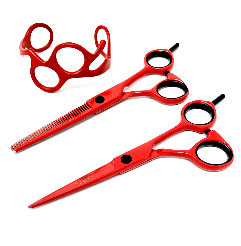 **RED HOT SET** LIMITED EDITION HAIRSTYLING SCISSORS KIT