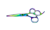 5.5" ICON Multi-Color Titanium Coated Shears ICT-115 Three Ring